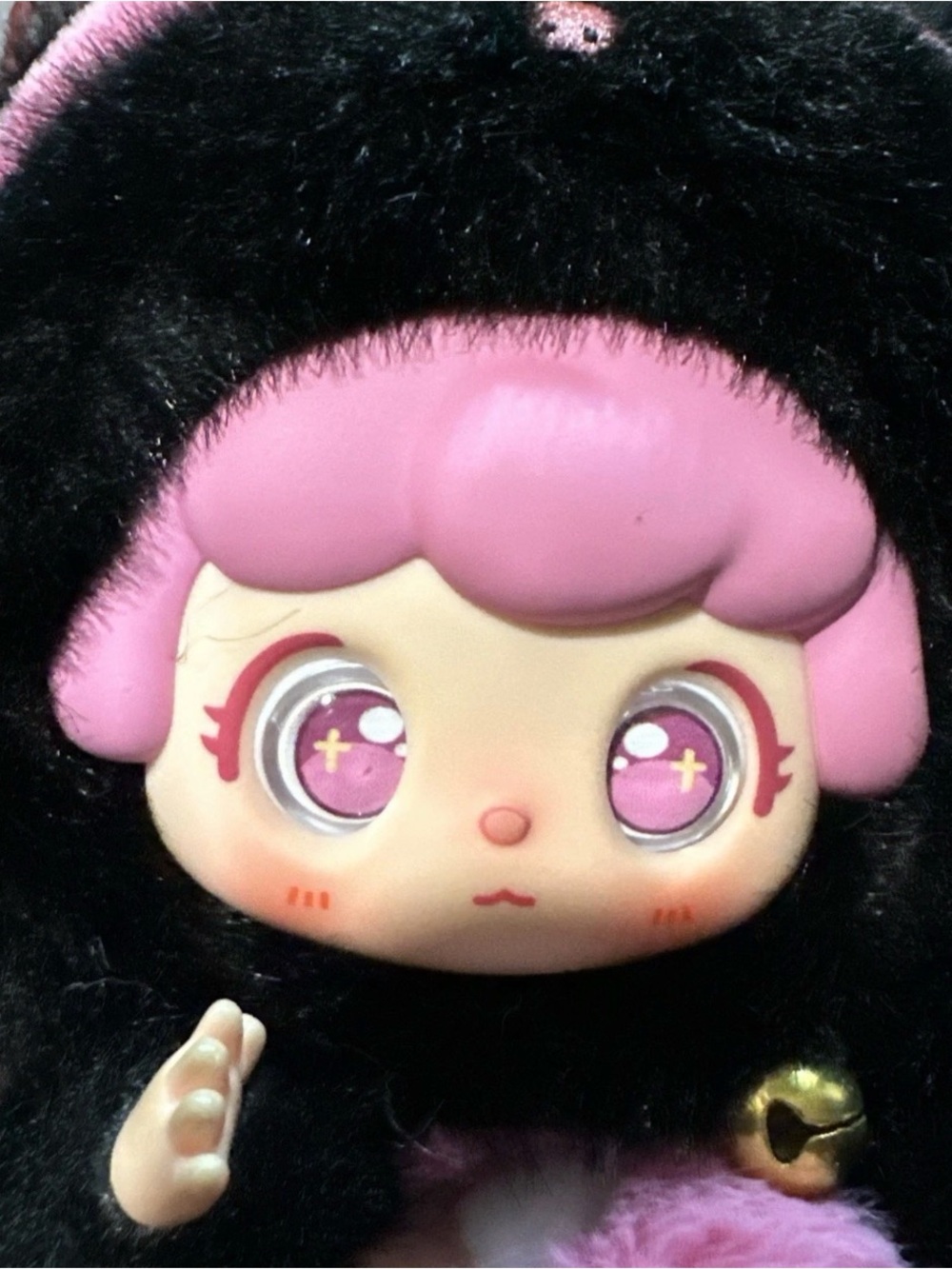 MIA x Baby Three Good Friends Pendant Blind box New black & pink π - Picture 8 of 8